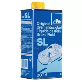 Тормозная жидкость ATE Brake Fluid SL DOT 4 (1л) 03990158022