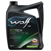 WOLF ECOTECH 5W-30 SP/RC G6 Масло моторное (4л) 1047292