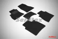 Ворсовые коврики LUX NISSAN SENTRA 2014- / Tiida (C13) 2015-н.в. (комплект) SEINTEX 85981