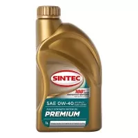 Масло моторное SINTEC PREMIUM 0W-40 SP/CF A3/B4 (1л) 322777