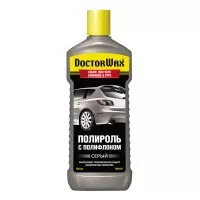 DW8457 Doctor Wax Color Wax With Carnauba & Ptfe Цветная полироль с полифлоном (серая) (300 мл)