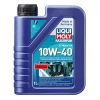 LIQUI MOLY Marine 4T Motor Oil 10W-40 A3/B4, E7, SL/CI-4 Масло моторное для лодочных моторов (1л) 25012
