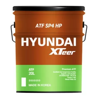 HYUNDAI Xteer ATF SP4 HP Жидкость АКПП (20л) 1121014