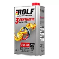 Масло моторное 5W-30 ROLF 3-SYNTHETIC ACEA C3 (1л)  322617