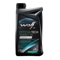 WOLF OFFICIALTECH 75W-90 G50 GL4+ Масло трансмиссионное (1л) 8304101