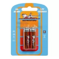 Батарейки AA HR6 аккумулятор Ni-Mh 1300 mAh (2 шт) AIRLINE AA1302