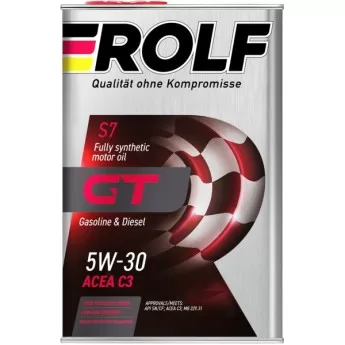 Масло моторное 5W-30 ROLF GT API SN/CF (4л)  322228