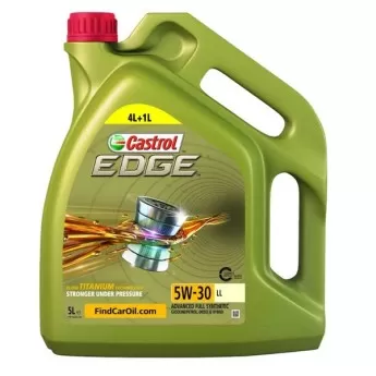 Масло моторное Castrol EDGE 5W-30 LL (5л) 15E78A