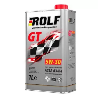 Масло моторное 5W-30 ROLF GT A3/B4 (1л) 322619