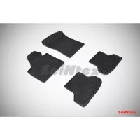 Коврики резиновые с рисунком "Сетка" AUDI A3 2003-2012 (комплект) SEINTEX 00835