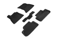 Коврики 3D EVA "РОМБ" Audi Q5 II Rest 2021-н.в. черные (комплект) 97653 SEINTEX