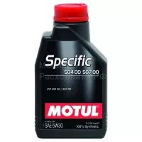 Масло моторное Motul Specific 504.00/507.00 (VW) 5W-30 (1л) 106374
