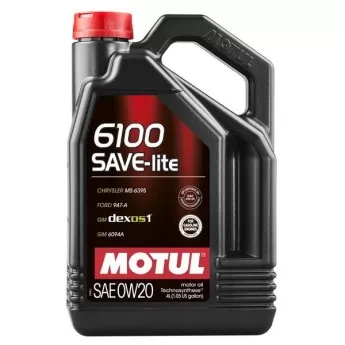 Масло моторное MOTUL 6100 SAVE-LITE 0W-20 (4л) 108004