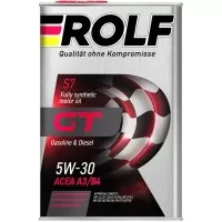 Масло моторное 5W-30 ROLF GT A3/B4 (4л) 322620