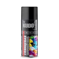 Эмаль Универсальная акриловая satin белая RAL 9003 520мл KUA9003 KUDO