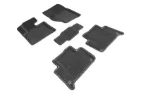 Коврики 3D EVA "РОМБ" Audi Q7 2005-2015 черные (комплект) 95269 SEINTEX