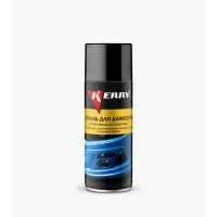 961-2 Kerry Эмаль для бампера (черная) 520мл KR9612