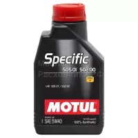 Масло моторное Motul Specific 505.01/502.00 (VW) 5W-40 (1л) 101573