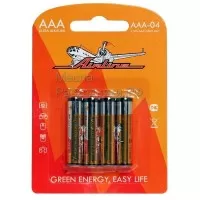 Батарейки LR03/AAA щелочные (4 шт) AIRLINE AAA04