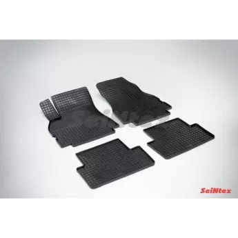 Коврики резиновые с рисунком "Сетка" RENAULT MEGANE II 2002-2009 (комплект) SEINTEX 00362