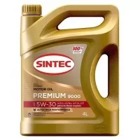 Масло моторное SINTEC PREMIUM 9000 5W-30 A3/B4 (АКЦИЯ 4л+1л) 600228