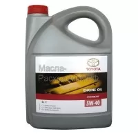TOYOTA 5W-40 Масло моторное SM/CF, A3/B3/B4 (пластик) (5л) / 0888080835