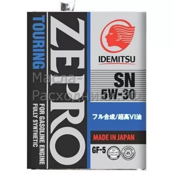 Масло моторное IDEMITSU Zepro TOURING SN/GF5 5W-30 (4л) 4251004