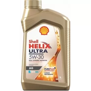 Масло моторное SHELL HELIX PROFESSIONAL ULTRA AG 5W-30 (1л) 550046410
