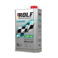 Масло моторное 10W-40 ROLF Dynamic API SJ/CF (1л)  322235