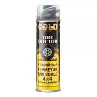 HG5339 Hi-Gear Tire Doctor Аварийный герметик быстрого действия для ремонта колес (с шлангом) (456 гр)