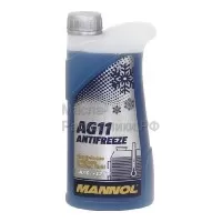 Антифриз Mannol Longterm Antifreeze AG11 С-40 (синий) (1л) 2036