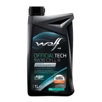 WOLF OFFICIALTECH 5W-30 C3 LL III Масло моторное (1л) 1048179