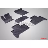 Коврики резиновые с рисунком "Сетка" LAND ROVER RANGE ROVER IV 2013- (комплект) SEINTEX 86197