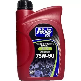 Масло трансмиссионное NORD OIL GL-5 75W-90 (1л) NRT012