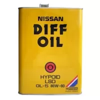 KLD31-80904 Nissan Diff Oil Hypoid LSD GL-5 80W-90, трансмиссионное масло (4л)