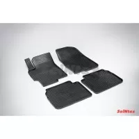 Коврики резиновые с рисунком "Сетка" MAZDA 6 2008-2012 (комплект) SEINTEX 00687