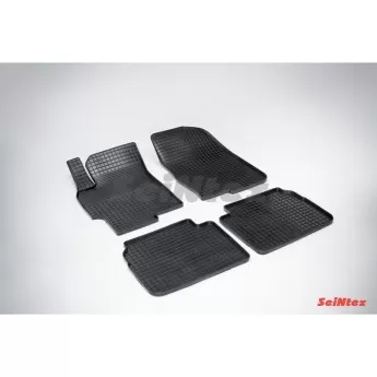 Коврики резиновые с рисунком "Сетка" MAZDA 6 2008-2012 (комплект) SEINTEX 00687