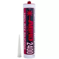 ABRO Герметик силиконовый красный 310 г (SS-2400)