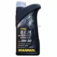Масло моторное MANNOL O.E.M. for PEUGEOT CITROEN 5W-30 (1л) 1064
