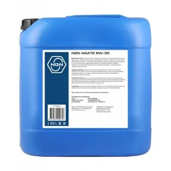 NGN AGATE 5W-30 SM/CF Масло моторное (20л) V172085841