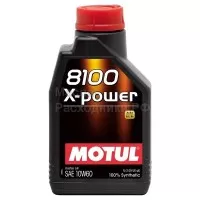 Масло моторное Motul 8100 X-POWER 10W-60 (1л) 106142