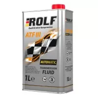 Масло трансмиссионное ROLF ATF III (1л) 322244