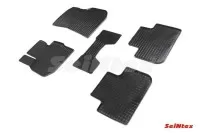 SEINTEX Коврики резиновые с рисунком "Сетка" BMW X3 G-01/Х4 G-02 2017- (комплект) 88706