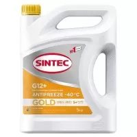 Антифриз A-40 Sintec GOLD G12+ (жёлтый) (5кг) 990558