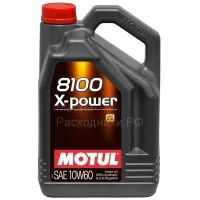 Масло моторное Motul 8100 X-POWER 10W-60 (5л) 106144