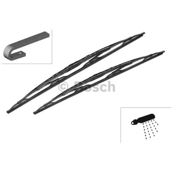 Щетки стеклоочистителя TWIN 700/650 703S 3397118205 BOSCH