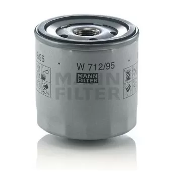 Фильтр масляный W712/95 MANN VW Polo 2015-, Scoda Rapid