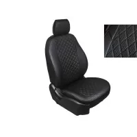 Чехлы из экокожи Ромб на Hyundai Tucson IV 2020-н.в. 40/60 (комплект) SEINTEX 97088