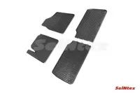 SEINTEX Коврики резиновые с рисунком "Сетка" FORD GALAXY 1995-2006 / VW SHARAN (комплект) 89142