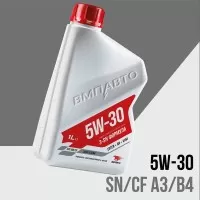 ВМП-Авто Масло моторное 3-SN 5W-30 (A3/B4 SN/CF) (1л) (9210)